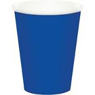 24CT 9OZ  Royal Blue - Cobalt Paper Cups by Creative Converting hot / cold