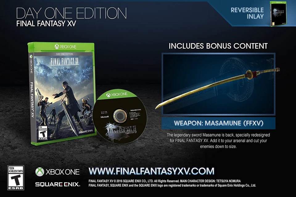 [ FF 15 ] Final Fantasy XV *DAY ONE EDITION* (XBOX One) New - Image 1 of 4