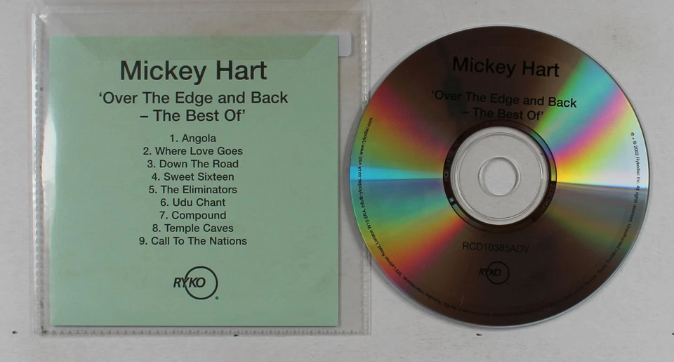 Mickey Hart The Best Of Mickey Hart - Over The Edge And Back US ADV CD 2002 - Bild 1 von 1