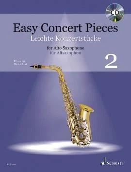 Easy Concert Pieces Band 2 Book [Softcover] Alto Saxophone and Piano Schott Musi - Image 1 of 3