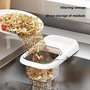 Sink Draining Hanging Basket Kitchen Sponge Rag Storage Rack Kitchen GX - Picture 1 of 29