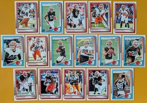 2025 Donruss NFL Team Set Cleveland Browns - Shedeur Sanders RC - Picture 1 of 4