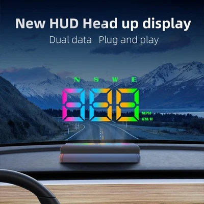 Digital Speedometer Heads Up Display for Cars with Dual Core Processor - Image 1 of 4