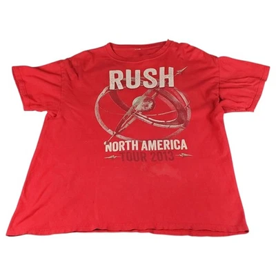 VTG 2013 RUSH CLOCKWORK ANGELS CONCERT TOUR T SHIRT XL see photos - Image 1 of 4