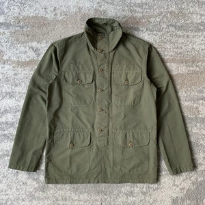 Kestin Smock Jacket Green Small Drygrange Military Field Pockets Deninson Nylon - Picture 1 of 6