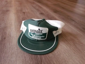 COLLECTIBLE GREEN BRONATE HERBICIDE ADJUSTABLE TRUCKER BASEBALL CAP - Picture 1 of 2