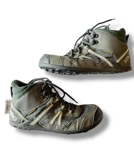 Xero Shoes Xcursion Fusion Green Black Mens 8.5 Waterproof Hiking Trail Boot NWT - Picture 1 of 14