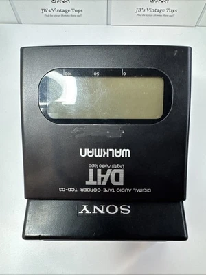SONY DAT Digital Audio Tape-Corder Walkman TCD-D3 UNTESTED AS IS - Image 1 of 4