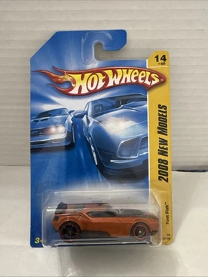 2008 Hot Wheels New Models #14/40 Fast Fish Orange Diecast Car - Image 1 of 4