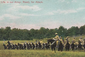 Postal Life in Our Army Ready For Attack Ettlinger UDB - Imagen 1 de 3
