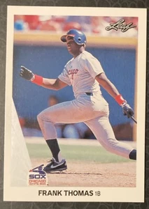 Tarjeta de novato Frank Thomas 1990 hoja #300 (5933) novato de la corte - Imagen 1 de 2