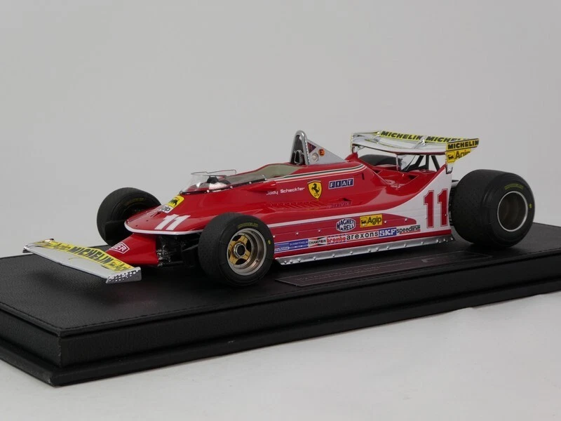GP Replicas Ferrari 312 T4 Scheckter World Champion 1979 Monaco GP 1/18 GP002D - Immagine 1 di 4