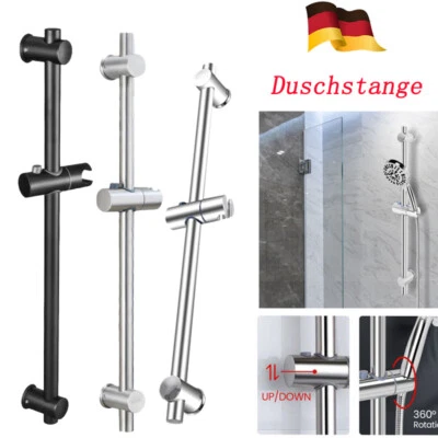 Edelstahl Verstellbar Duschstange Wandhalterung Brausekopfhalter Variabelhalter - Bild 1 von 4