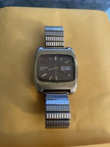 VINTAGE Seiko DX Automatik 25 Juwelen Tag Datum golden Herren 6106-5410 läuft SGP - Bild 1 von 6