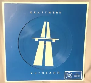 LP KRAFTWERK Autobahn (PICTURE Vinyl, 50th Ann, GERMANY 2024) NEW MINT SEALED - Picture 1 of 2