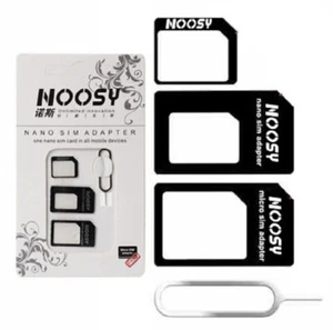 UNIWERSALNY ADAPTER KART NANO MICRO ADAPTER KARTY SIM CZYTNIK KART telefon komórkowy tab A81 - Zdjęcie 1 z 5