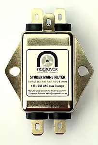 Studer mains filter module - new. Studer B67 A80 A807 A810 - Picture 1 of 1