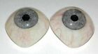 Gray Human Realistic Artificial Eye Natural Prosthetic Pair BEST QUALITY