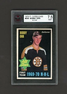 1970-71 OPC O PEE CHEE # 236 Bobby Orr All Star KSA 7,5 - Imagen 1 de 2