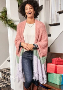 Womens Matilda Jane Lets go together Warm and cosy poncho OS One Size NWT - Picture 1 of 1
