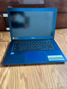 2018 Acer Chromebook 14 (Blue, 14", 32 GB, Used, Comes with Case) - Picture 1 of 3