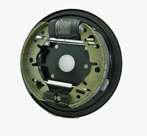CLASSIC MINI REAR DRUM BRAKE BACK PLATE BUILT UP L/H 21A1060KIT N/S GENUINE AP - Picture 1 of 1