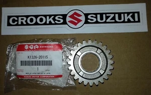 NOS K1326-20115 RM-Z250 Genuine Suzuki 24T 4th Output Gear - Picture 1 of 6