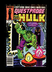 Questprobe #1 - The Hulk - Marvel Comics - Newsstand Edition - Very High Grade