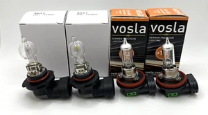 4x-Vosla H11+120 & Toshiba 9011 HIR1 Darkness Eliminator Package - Picture 1 of 8