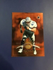 1996 Donruss Leaf #143 DARYL JOHNSTON Fractal Matrix Dallas Cowboys RARE Look ! - Picture 1 of 1