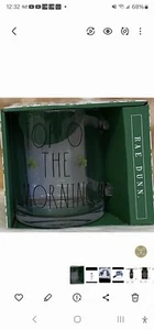 Tazza in vetro RAE DUNN di Enchante San Patrizio Top O' The Morning Morning - Foto 1 di 2