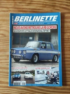 N65 BERLINETTE MAG N104 R8 Gordini Rallye International Alpine A110 ...Cup - Foto 1 di 3