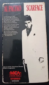 Vintage VHS Scarface Al Pacino 1989 Release 2 Tape Set - Picture 1 of 3