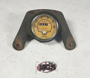 GARELLI Super Sport (XL) OEM Huret speedometer / odometer gauge w/ mount assy - Picture 1 of 2