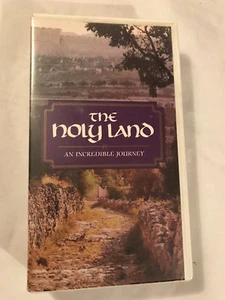 THE HOLY LAND AN INCREDIBLE JOURNEY VHS HARDCASE - Picture 1 of 2