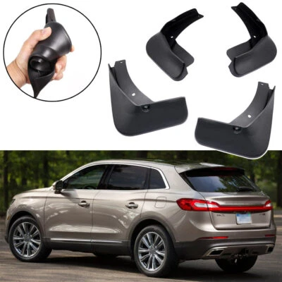 4x guardabarros guardabarros guardabarros para coche para Lincoln MKX 2016 2017-Up Foto 1 de 4
