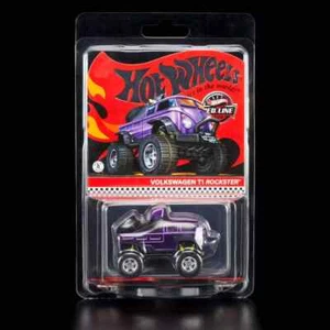 Hot Wheels RLC Exclusive Volkswagen T1 Rockster 2181/30,000 Purple (Low Number) - Picture 1 of 2