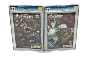 The Avengers: X-Sanction #1 & #2 CGC 9.8 Old Label (Marvel Comics February 2012) - Picture 1 of 4