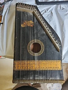 Antique 18-1900'S HARP Bavarian Harp? CM - Picture 1 of 9