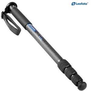 【Leofoto USA】 Leofoto MP-284C Carbon Fiber 4 Section Monopod with Bag - Picture 1 of 8