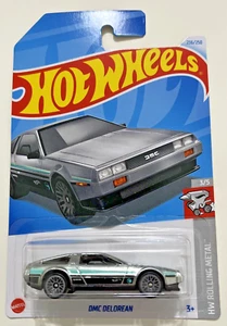 New 2024 Hot Wheels DMC DeLorean 3/5 Rolling Metal Series Treasure Hunt 236/250 - Picture 1 of 2
