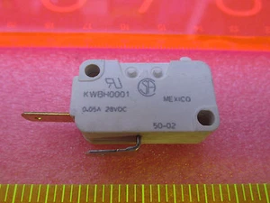 Microinterruptor cereza microinterruptor 0,05 amperios 28 Vdc chapado en oro contactos de baja corriente - Imagen 1 de 5
