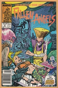 Fallen Angels #8 - (1987) - New Mutants - X-Men - Newsstand - NM - Picture 1 of 1