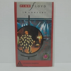 Pink Floyd Live In Concert, VHS PAL Small Box Tested - Picture 1 of 5