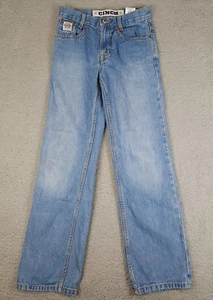 Cinch White Label Jeans Boys 14S Blue Slim Cowboy Western Light Wash 24x29 - Picture 1 of 11