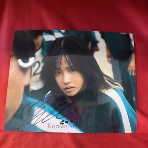 Squid Game Jo Yuri 10 inches Autograph - Bild 1 von 1