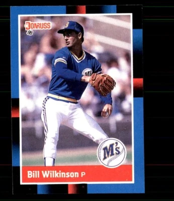 1988 Donruss - Bill Wilkinson #568 (RC) - Image 1 of 2