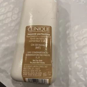 Clinique Beyond Perfecting Foundation + Concealer 6.7 FL OZ CN58 Honey - Picture 1 of 3
