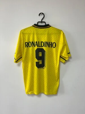 Vintage Brazil Ronaldinho Jersey 1994/1995 Home Football Shirt Brasil Mens Sz M - Image 1 of 4
