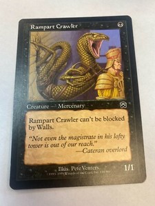 Rampart Crawler - Magic the Gathering MTG Mercadian Masques Single Card